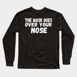 Face Mask face masks for beards Long Sleeve T-Shirt